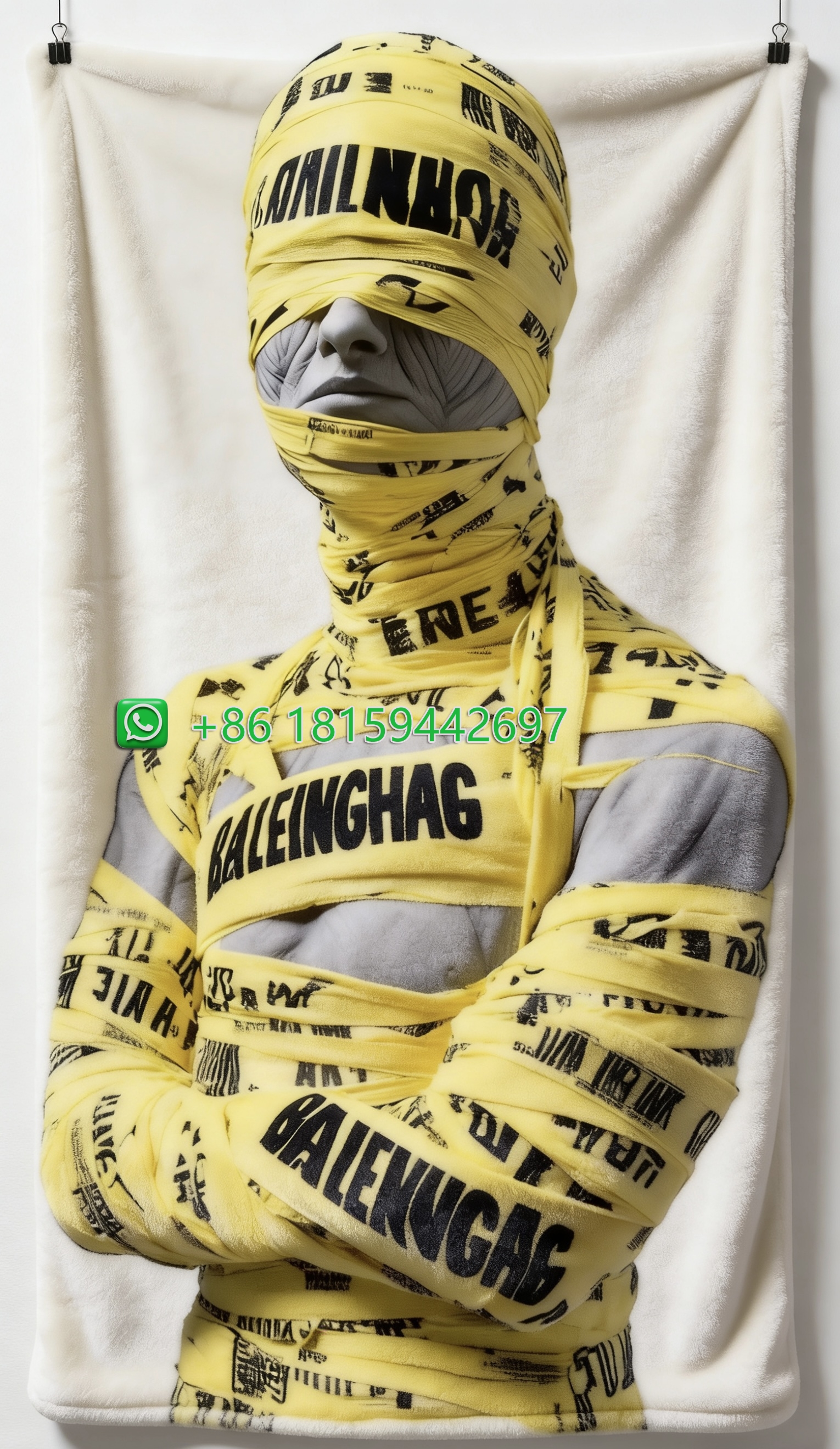 Balenciaga Throw Blankets